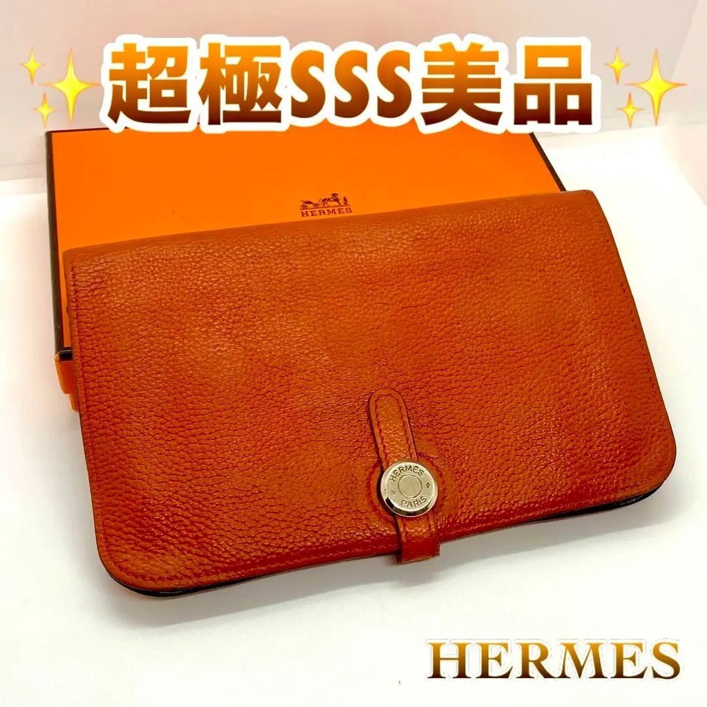 HERMES 愛馬仕 錢包 Togo DOGON Profil mercari 日本直送 二手