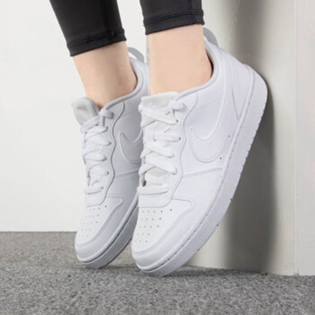 NK COURT BOROUGH LOW GS 白色休閒小白鞋 DV5456 106 女鞋