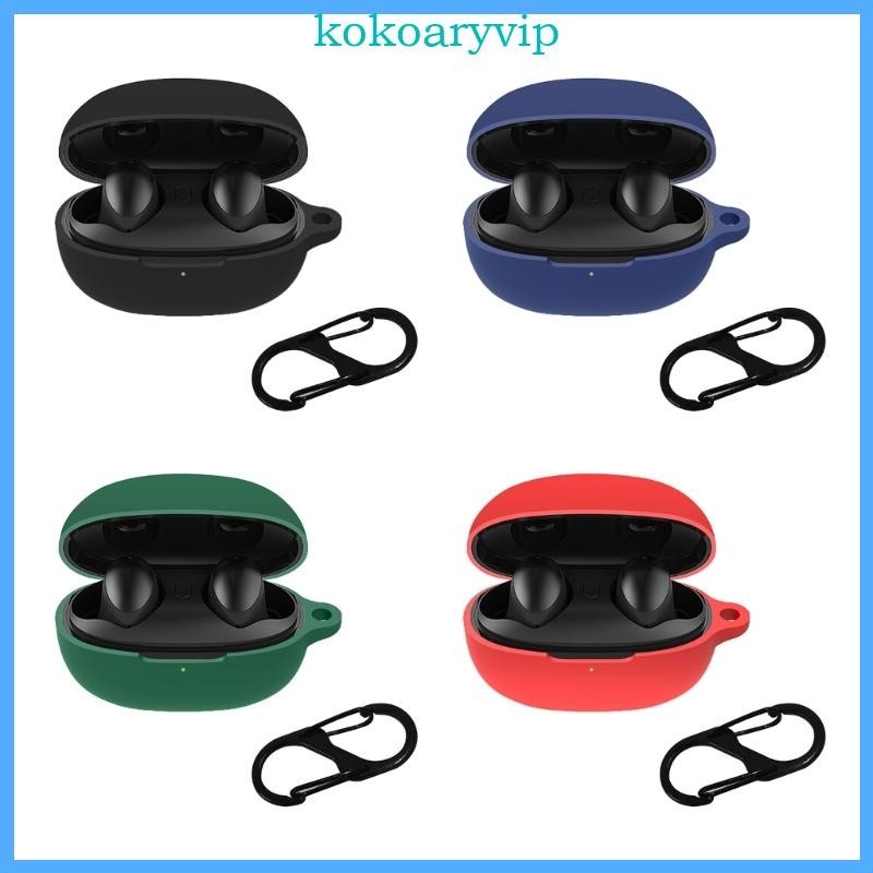 Kok 耳機保護套兼容 1MORE ColorBuds 2 蓋防震外殼可水洗外殼-防塵軟 Sl
