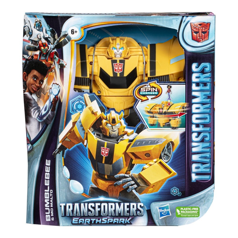 Transformers變形金剛動畫轉動變形系列 大黃蜂