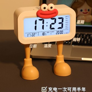 語音智慧時鐘 聲控時鐘 鬧鐘 電子鐘 LCD時鐘 電池時鐘 充電時鐘 兒童時鐘 電子鐘 貪睡鬧鈴 日期 星期 溫度