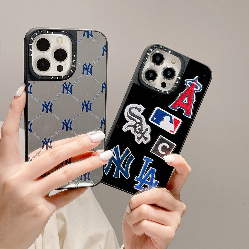 【MLB】Casetify 磁性高品質鏡面 iPhone 手機殼 14pro Max 1515pro Max 1414P