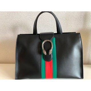 近全新 GUCCI 古馳 托特包 Head 女用 真皮 日本直送 二手