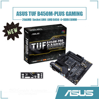 華碩 TUF B450M-PRO GAMING 主板插座 AM4 4xDDR4 DIMM 使用 AMD B450 芯片組