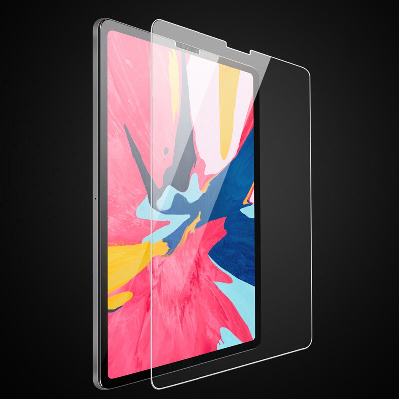 適用iPad 10.5平板鋼化膜紫光ipad 12.9高清鋼化膜ipad4