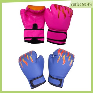 [CuticatecbTW] 2 雙兒童拳擊手套訓練拳擊手套舒適陪練手套拳擊手套沙袋