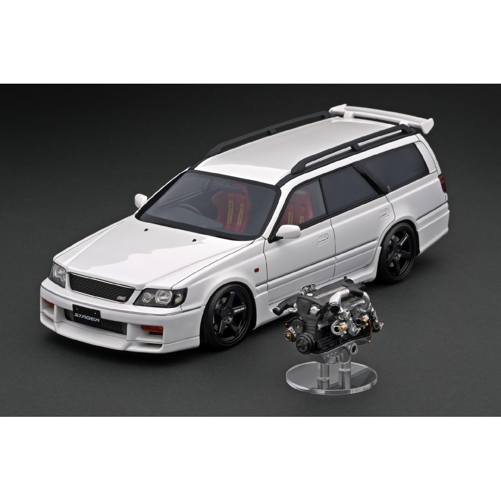 模型車型:日產Nissan STAGEA RB26 引擎