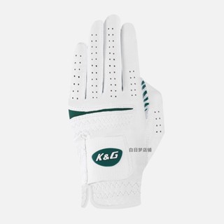 【韓國】 K&g高爾夫手套男士超細纖維皮革運動左手高爾夫球手套透氣耐磨