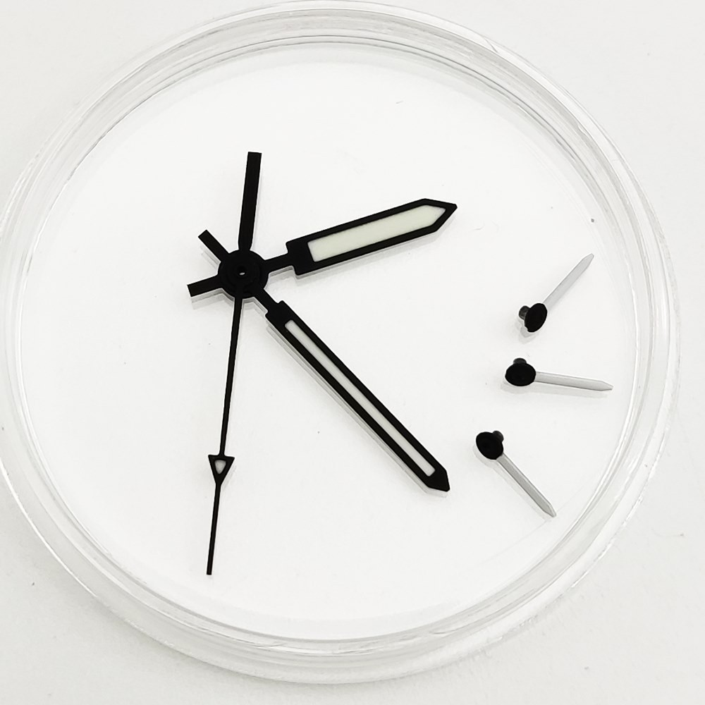 【精工品質】改裝手錶配件 帝通拿計時指針 夜光手錶錶針 代用精工VK63機芯