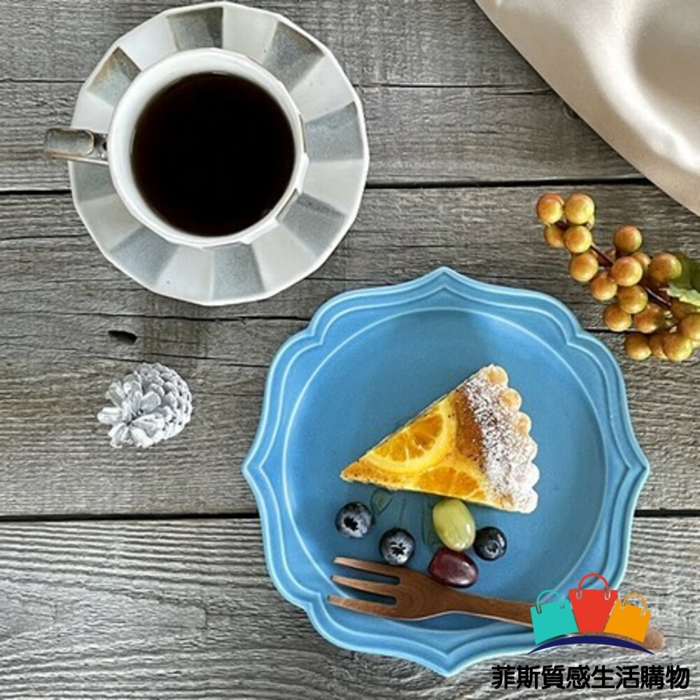 【日本熱賣】日本製美濃燒古董盤 17.7cm 盤 甜點盤 ins盤 蛋糕盤 水果盤 小盤 餐盤 陶瓷盤 廚房用品日本