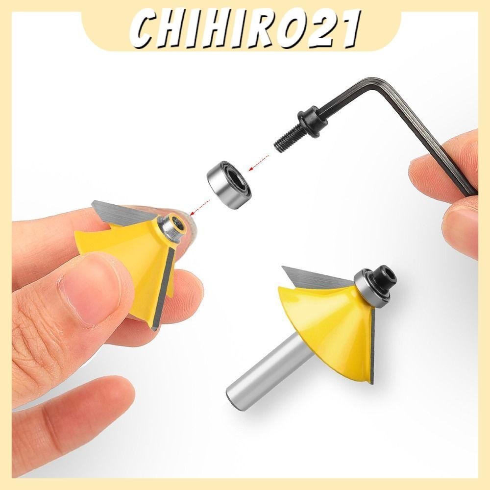 CHIHIRO21滾珠軸承,鉻經久耐用Router鑽頭軸承,更換正在修理通用開槽鑽頭軸承