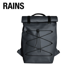 RAINS｜Velcro Rolltop Backpack 防水維克羅捲蓋後背包