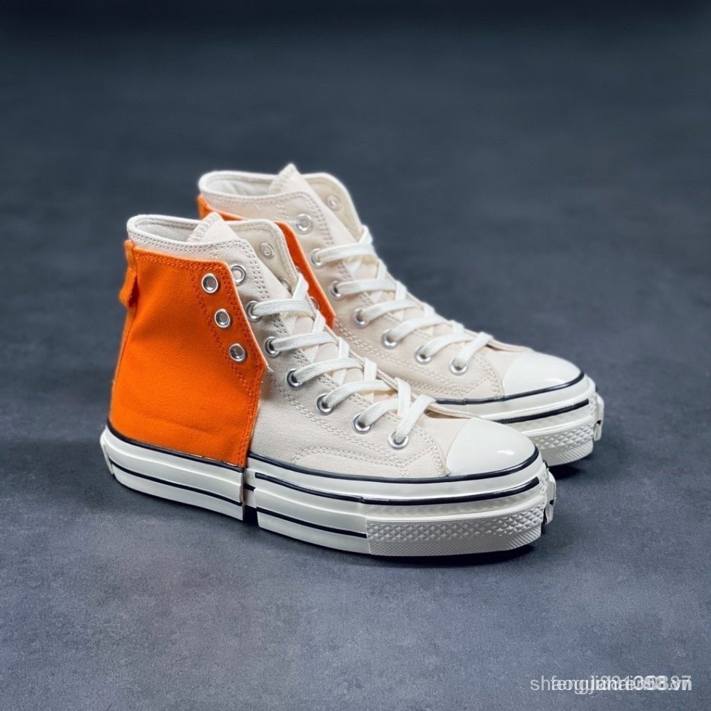 匡威 Converse Converse X Feng Chen Wang 2 合 1 Chuck 70 優質白橙運動鞋