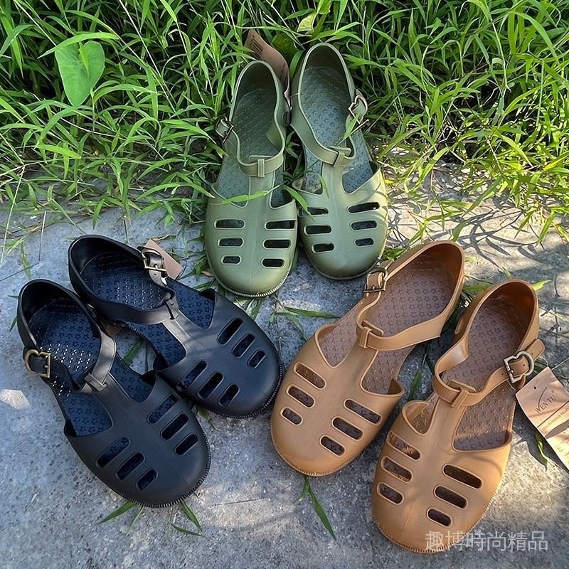 懷舊進口越南鞋男老款透氣防滑巴經典男士夏夏季南涼鞋老式軍涼鞋