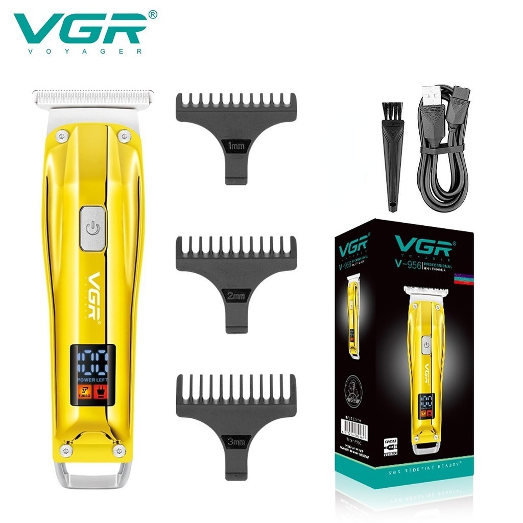 Vgr-electric 男士無繩理髮器,理髮機,理髮機,理髮機,充電式理髮器,便攜式修剪器,V-956