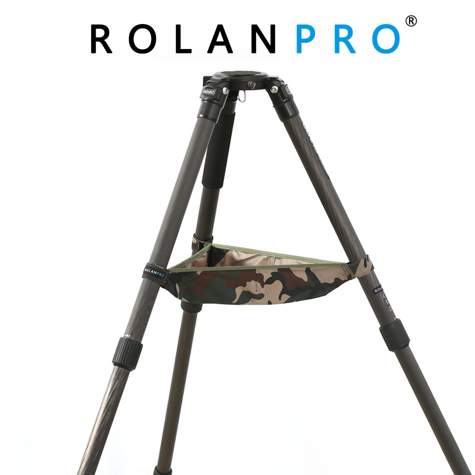 【現貨速發】鏡頭炮衣 三腳架置物袋 腳架三角兜 攝影用置物袋 ROLANPRO 若蘭炮衣出品