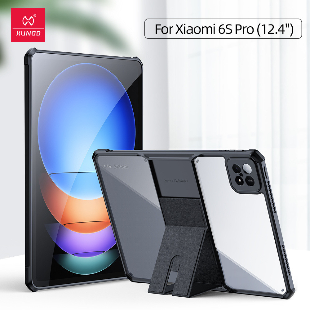 【新品促銷 現貨速發】]適用小米平板6S Pro 12.4支架保護殼xiaomi氣囊保護套