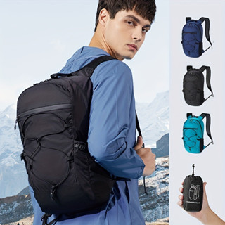 休閒超輕便攜折疊背包,大容量防水戶外旅行徒步登山背包
