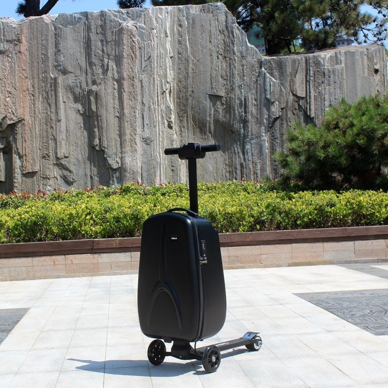 【臺灣專供】IUBEST新款電動行李箱智能滑板車拉桿箱騎行代步旅行箱網紅登機箱