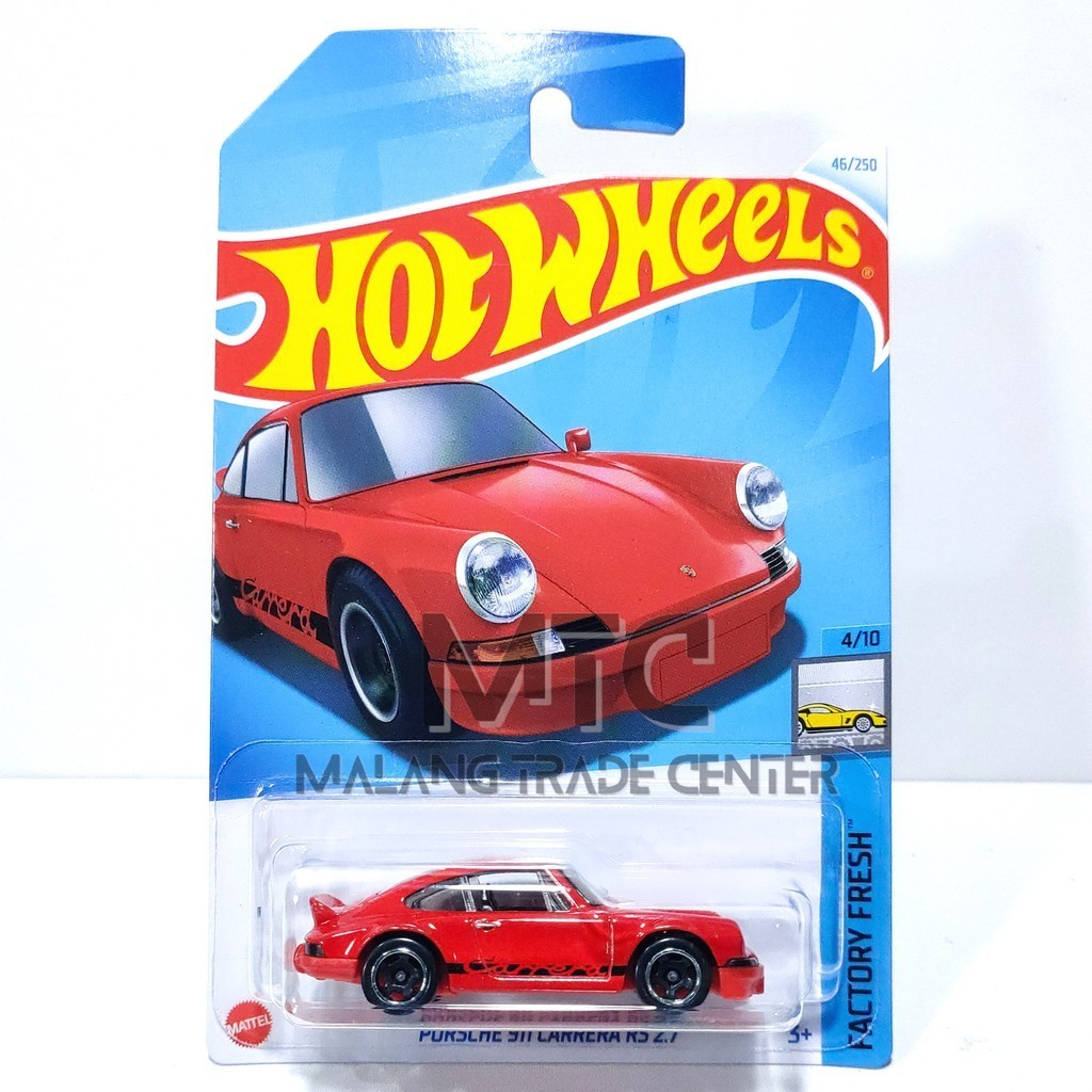 HOT WHEELS PORSCHE Merah 風火輪保時捷 911 Carrera RS 2.7 紅色 G 2024