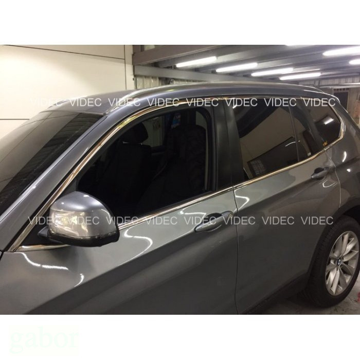 威德汽車精品 BMW X3 F25 全車 車窗飾條 白鐵不鏽鋼