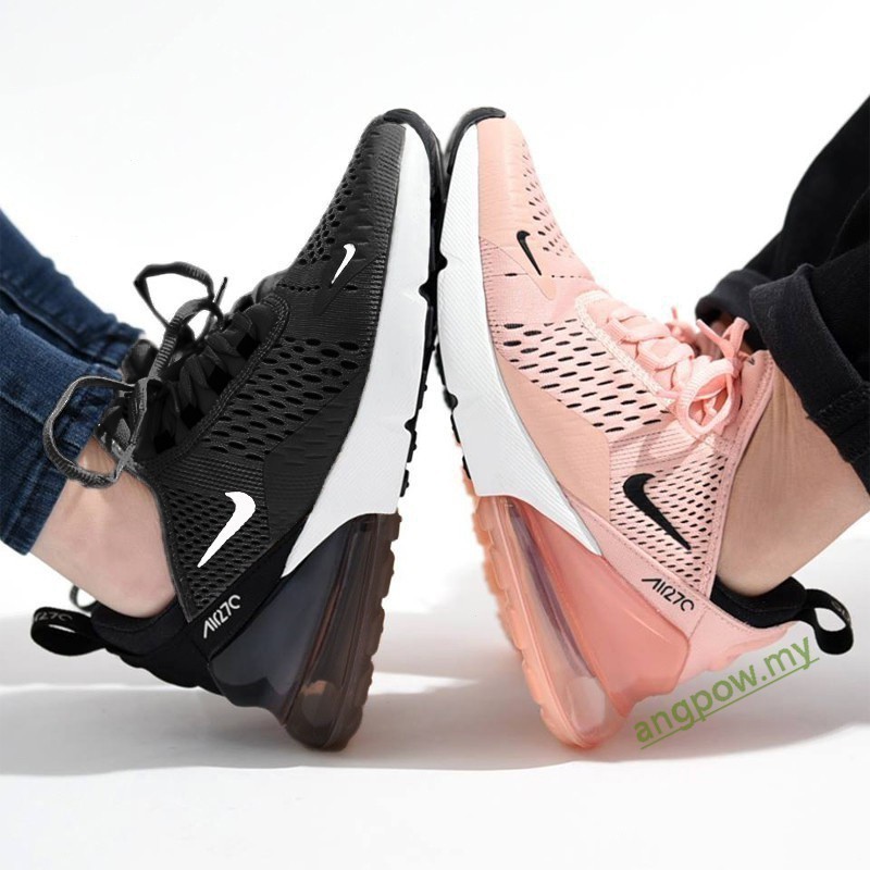 熱賣高品質運動鞋 Air max 270 Kylie Boon 女士休閒鞋男女通用慢跑鞋黑色粉色