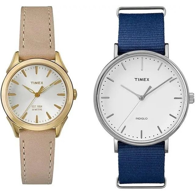 近全新 TIMEX 手錶 男性用 一對 日本直送 二手