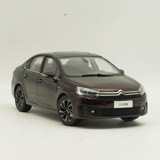 原廠 1:18東風雪鐵龍 世嘉 C4 CITROEN 合金模擬汽車模型收藏