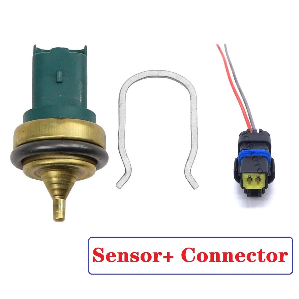 PEUGEOT 標致 206 207 307 308 508 發動機冷卻液溫度傳感器開關 + 尾纖連接器 1338-F3