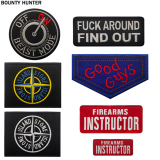 [定製魔術貼貼片] Hk GOOG GUYS 3D Velcro Patch /徽章/臂章/徽章裝飾夾克牛仔褲揹包帽