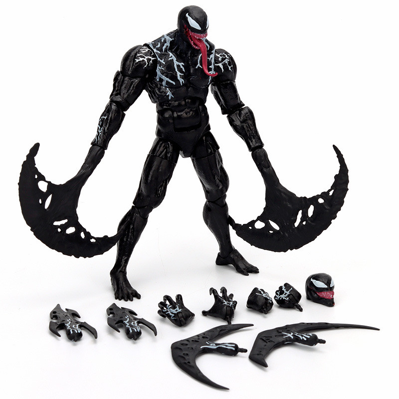 Venom毒液2屠殺電影手辦關節可動模型擺件漫威超級英雄週邊玩偶