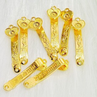 【臺中出貨】實心吉祥如意合金配件聚寶盆擺件發財樹相框裝潢diy手鏈飾品掛墜