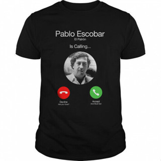 Pablo Escobar T 恤 El Patron 正在呼喚