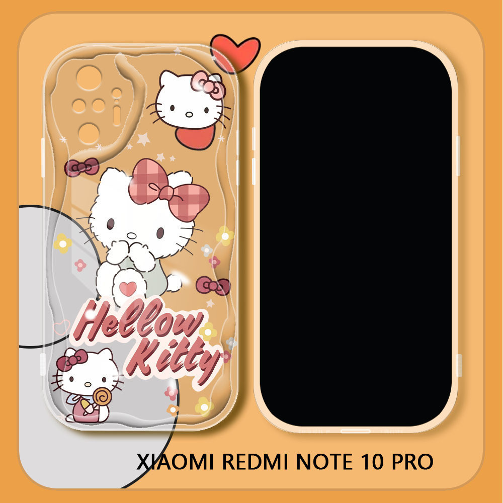 XIAOMI REDMI 適用於小米紅米 Note 10 Pro Max Note10 5G 卡通(Hello Kitt