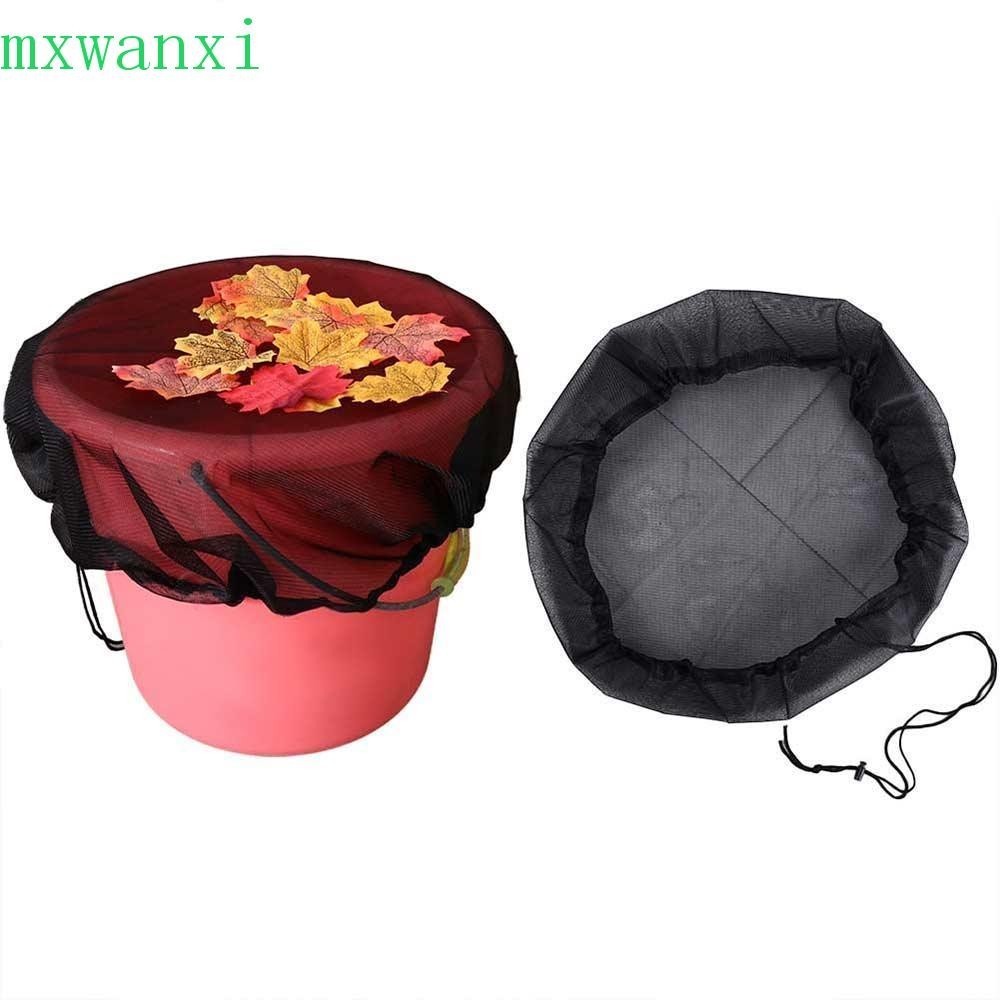 MXWANXI雨桶蓋耐用可調園藝工具戶外雨水過濾水箱保護器集水網