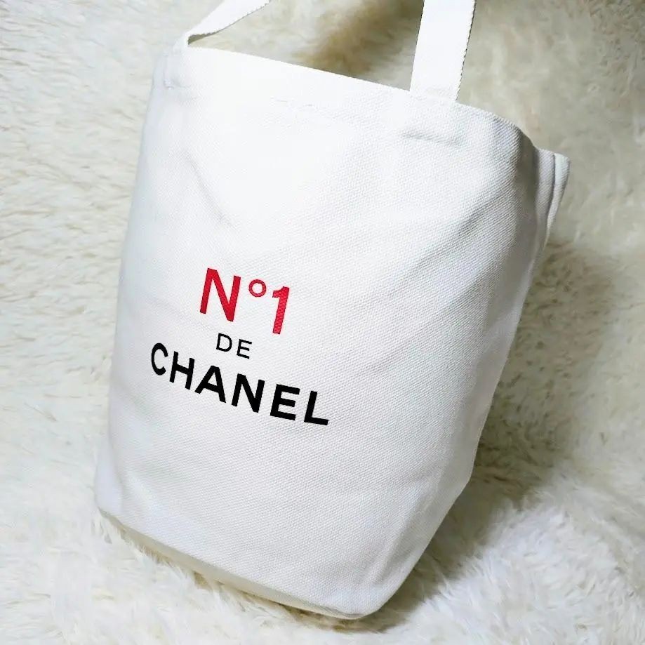 近全新 CHANEL 香奈兒 贈品 托特包 白色 日本直送 二手