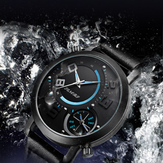 SENORS品牌手錶 SN004 雙機芯 石英 防水 夜光 高級男士手錶
