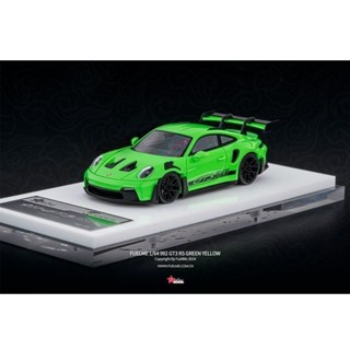 Fuelme 1:64 保時捷 911 992 GT3 RS 蘋果綠 樹脂模擬汽車模型