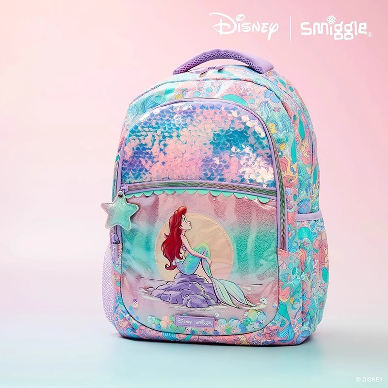 澳洲smiggle美人魚書包 中小學生兒童背包 戶外休閒包 後背包