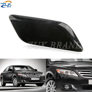 CAMRY 未上漆的汽車前保險槓大燈清洗器蓋大燈噴霧器噴嘴蓋適用於豐田凱美瑞 Euro ACV40 GSV40 2009