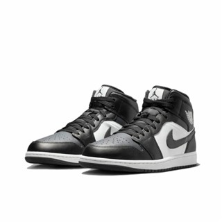 Air Jordan1 Mid黑白 AJ1中筒 一代 喬丹 運動 DQ8426-010【Fashion SPLY】