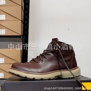 【超值現貨】2020秋冬男鞋真皮中邦大頭鞋戶外工裝短靴 徒步登山鞋男 外貿男鞋