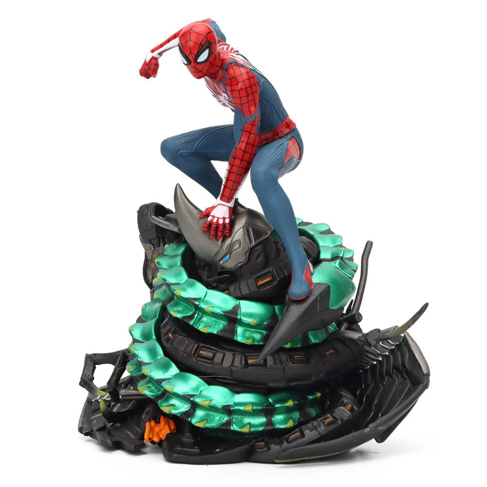 KFIR 復仇者聯盟鋼鐵蜘蛛俠 ps4遊戲擺件 雕像場景模型盒裝手辦