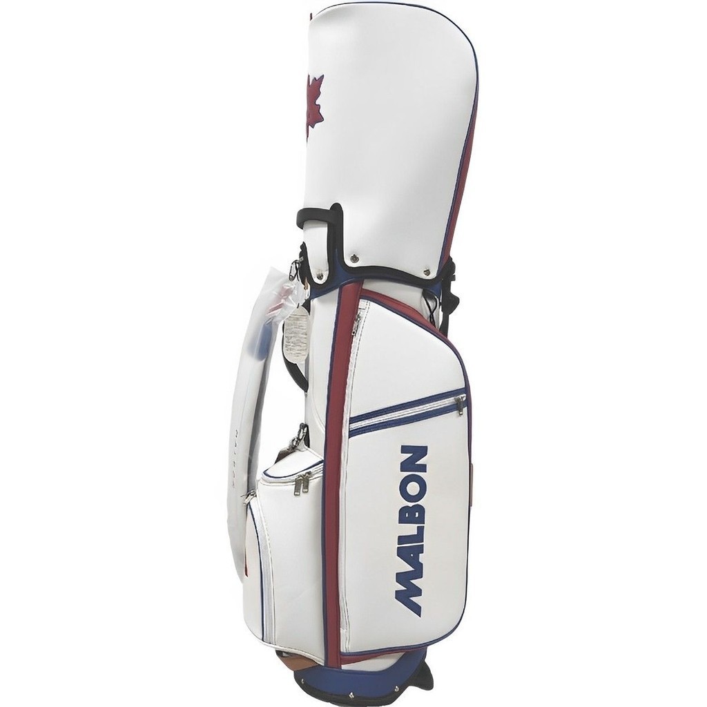 新款MALBON高爾夫球包男女通用時尚支架包Golf 球杆袋 PU防水兩帽
