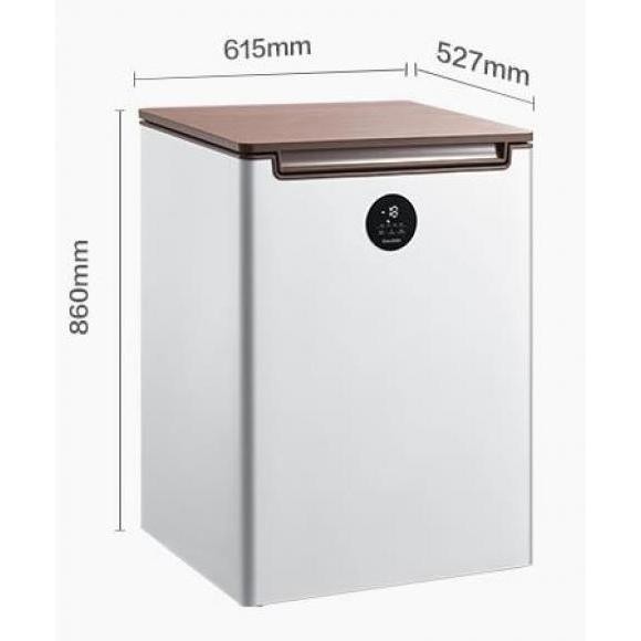 【臺灣專供】美的家用冰櫃臥式BD/BC-98KEV/208升一級能效冷凍冷藏