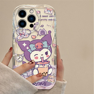 SAMSUNG 卡通 Kuromi Melody 可愛手機殼適用於三星 Galaxy S22 S23 Ultra S24