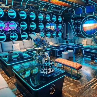 孔氏旗艦店 客製化尺寸 ktv茶几 酒吧茶几 會所 行動茶几 客廳桌子 巖板桌子 鋼化玻璃 組合桌子 發光茶几 餐飲