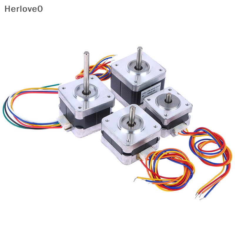 Herlove 適用於 RepRap 3D 打印機 Prusa CNC 機器人雕刻機 Minebea NEMA 17 4