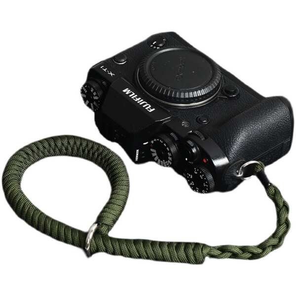 相機腕帶 手工相機編織手腕帶多彩適用數碼手繩帶傘繩富士XT20索尼微單掛繩