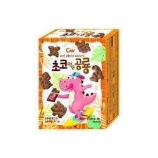 【享吃零食】韓國 CW 恐龍造型餅乾(巧克力味)